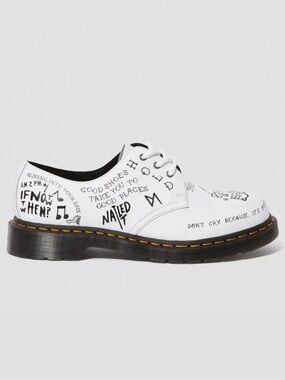 Dr. Martens 1461 Scribble Tattoo Flash Art Women’s size 7 NEW!!!